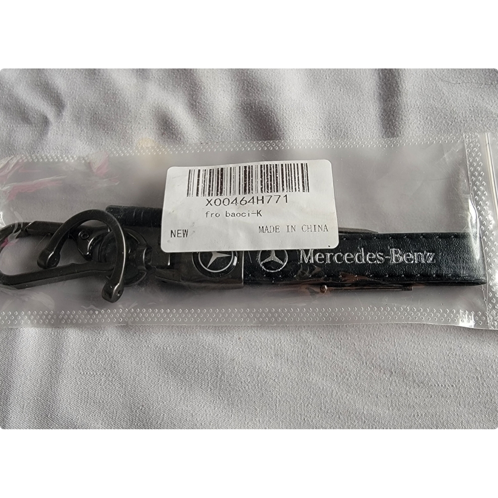 Mercedes Benz Tire Caps & Keychain Duo